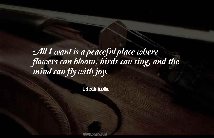 A Peaceful Place Quotes #328840