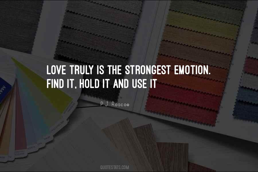 Quotes About The Strongest Love #413825