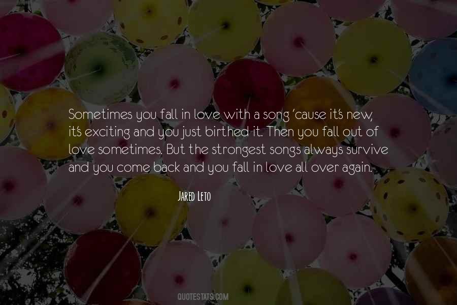 Quotes About The Strongest Love #41491