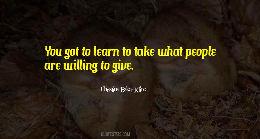 Take What Quotes #1426101
