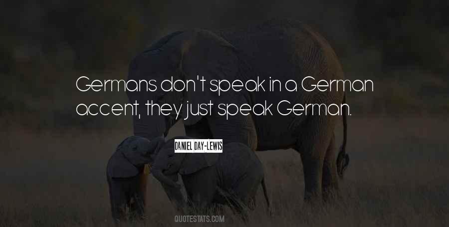 German Accent Quotes #1489211