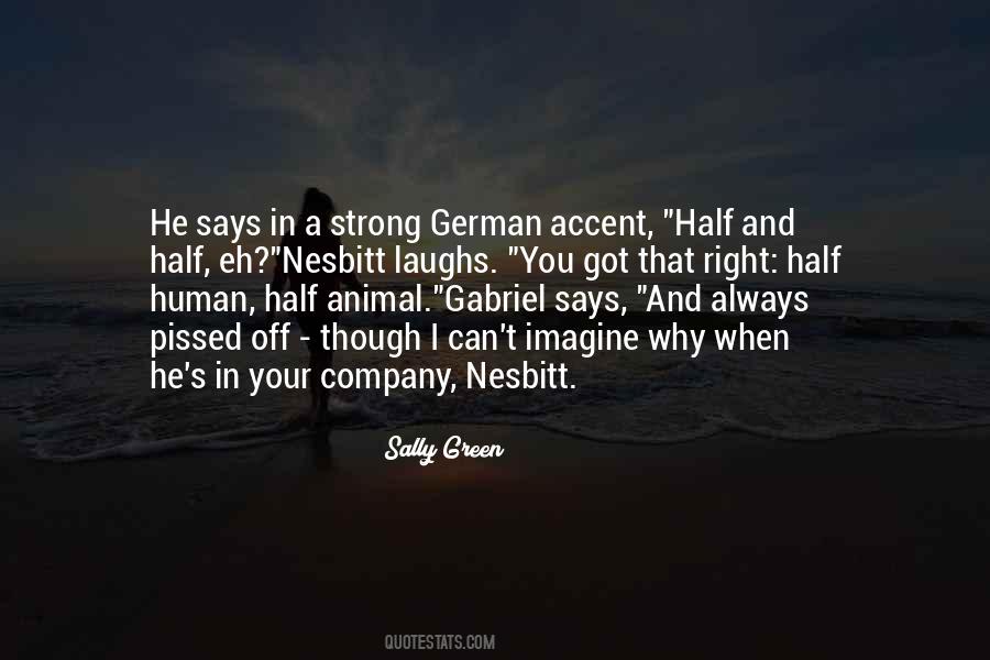 German Accent Quotes #979809
