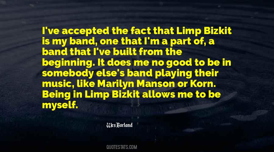 Bizkit Quotes #262897