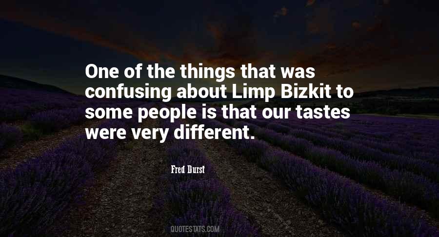 Bizkit Quotes #995918