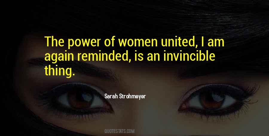Power Of Women Quotes #1621911