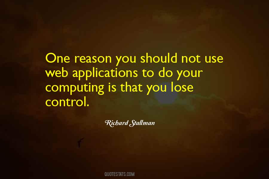 Lose Control Quotes #1708220