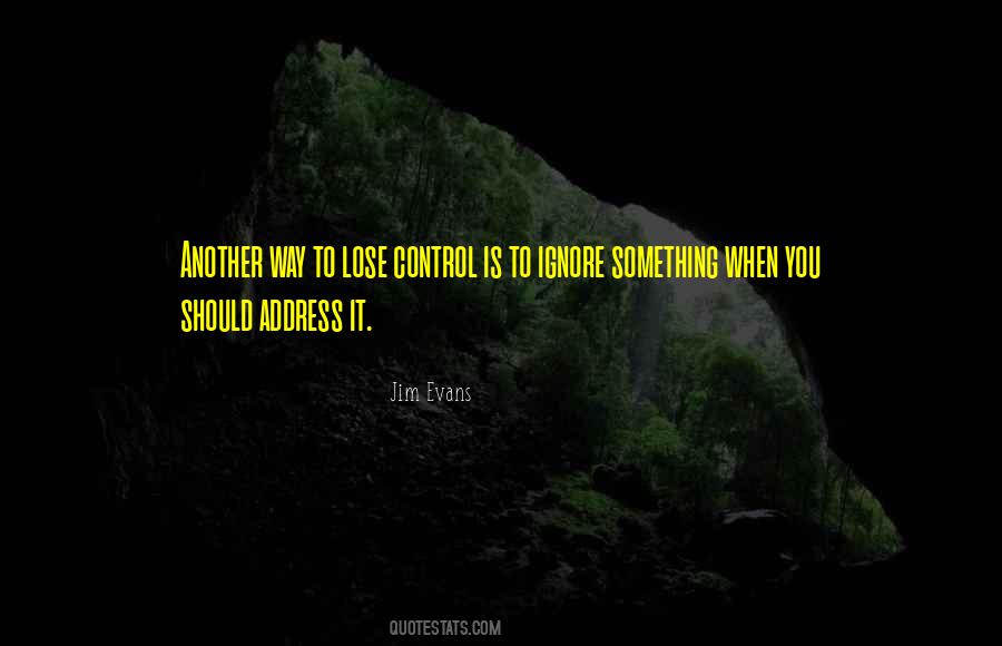 Lose Control Quotes #495648