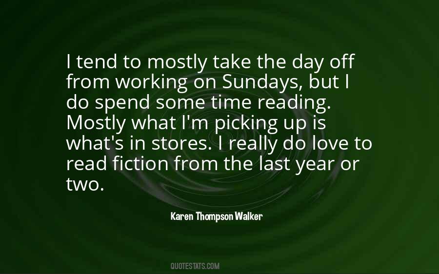 I Love Sundays Quotes #1731013