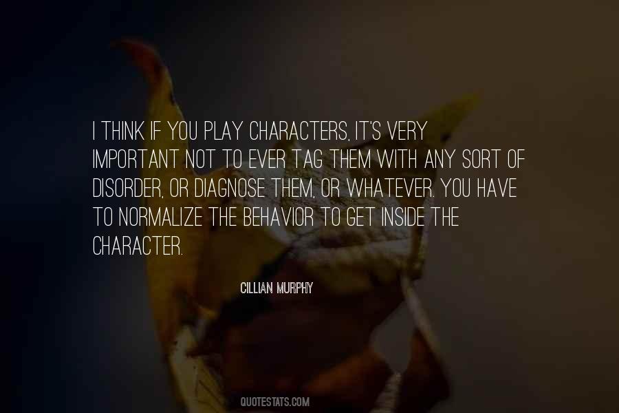 Characters Not Quotes #27846