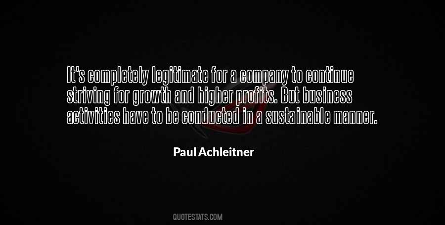 Achleitner Paul Quotes #1846833