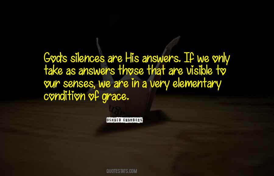 God S Answers Quotes #1048810