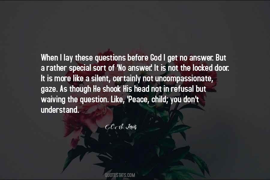 God S Answers Quotes #1342475