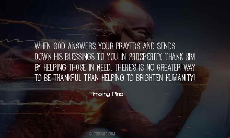 God S Answers Quotes #1506773