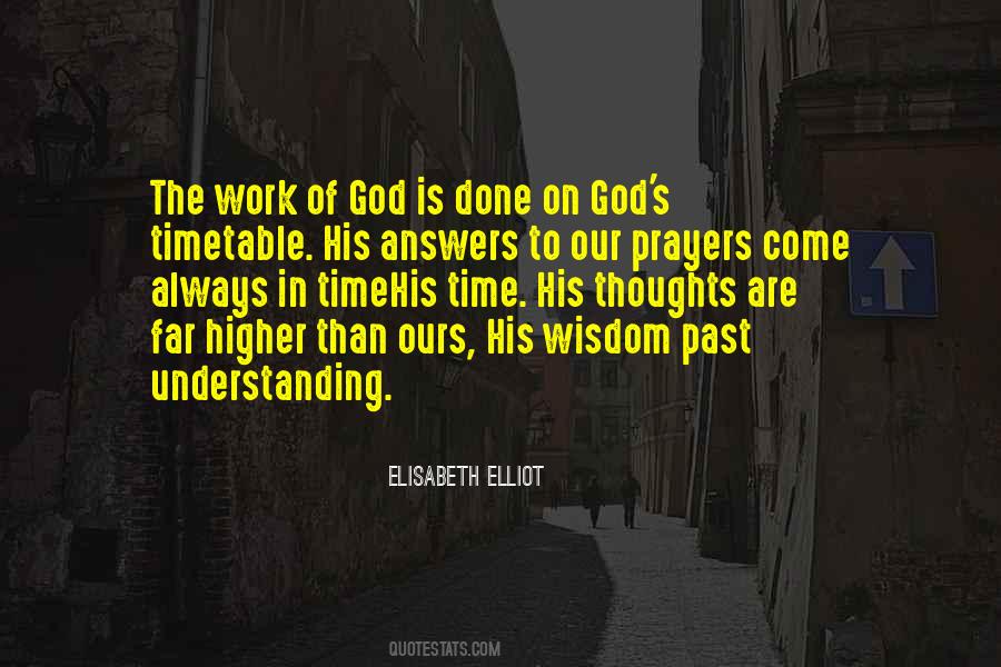 God S Answers Quotes #1551484