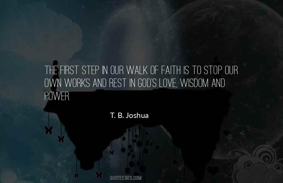 Walk In Faith Quotes #897471