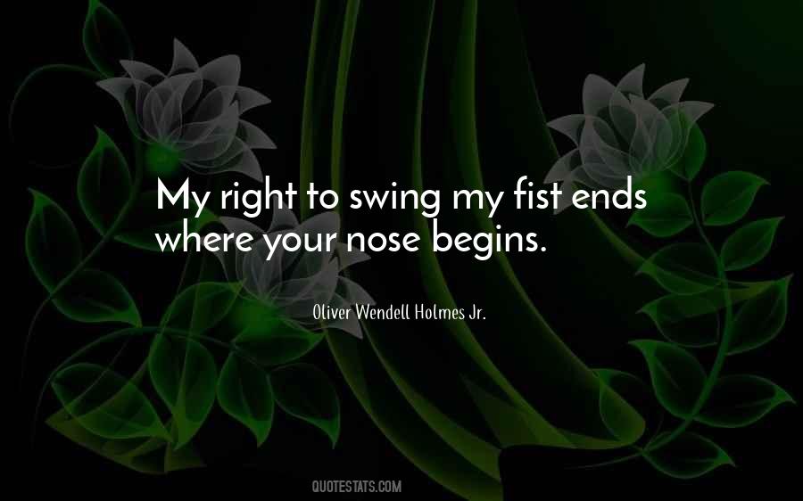 Nose To Nose Quotes #104090