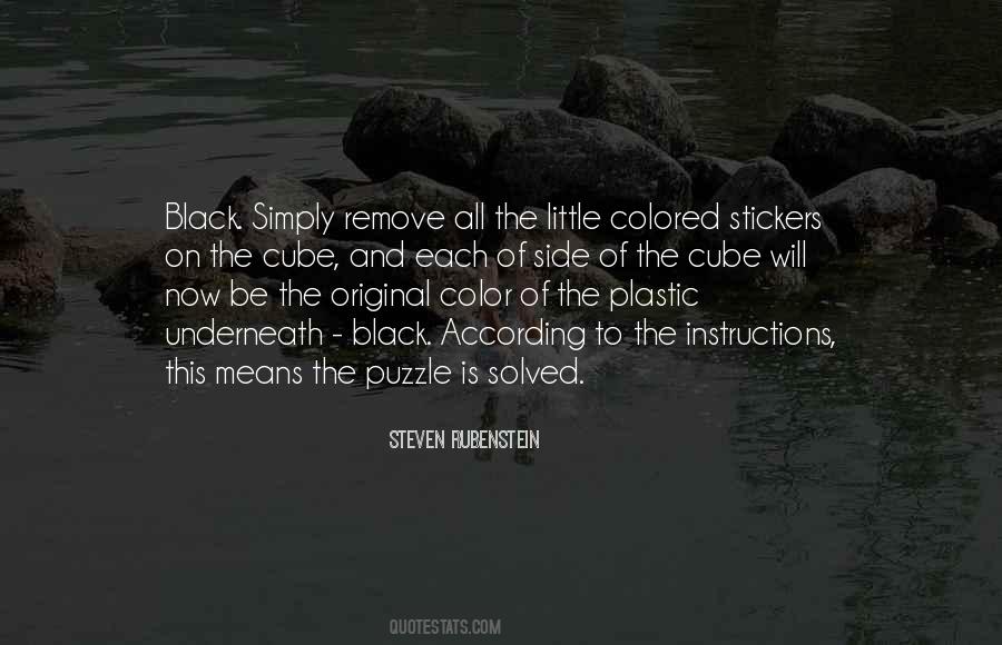 Black And Color Quotes #213912