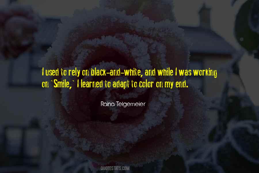 Black And Color Quotes #507861