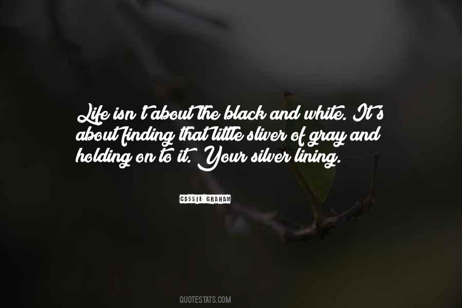 Black And Gray Quotes #594232