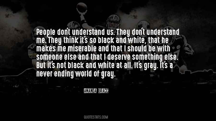 Black And Gray Quotes #644996