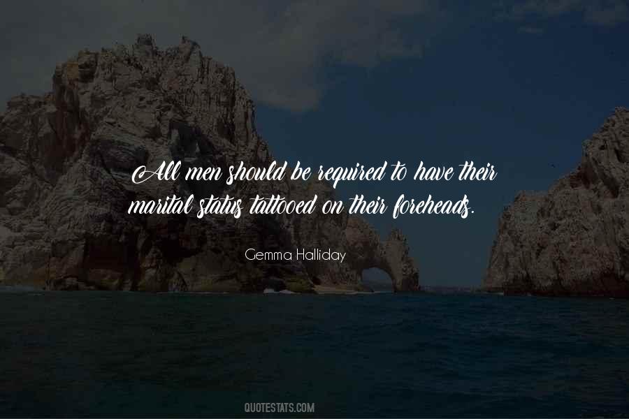 Tattooed Men Quotes #1255606