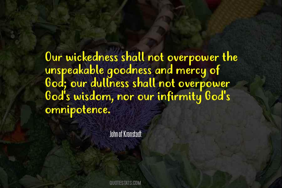 Omnipotence Of God Quotes #1017577