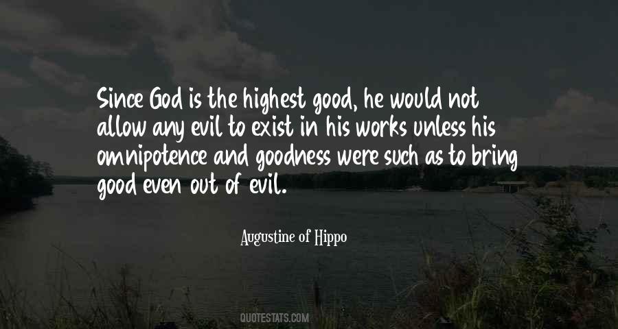 Omnipotence Of God Quotes #1830388