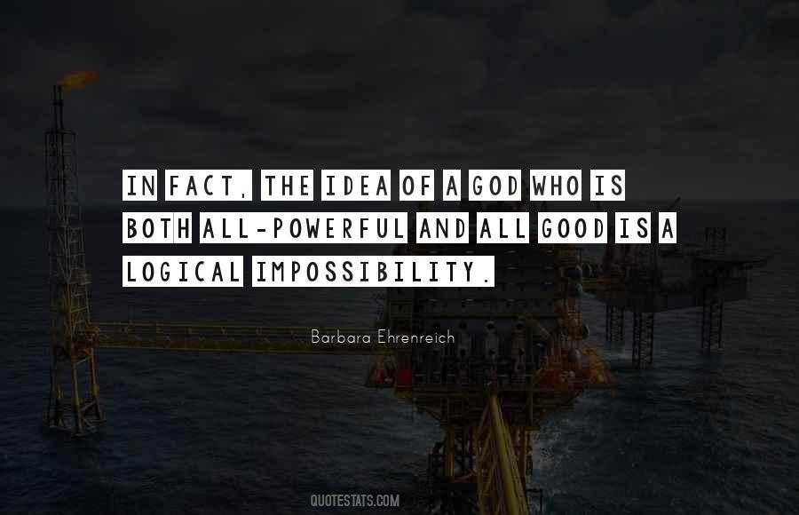 Omnipotence Of God Quotes #309550