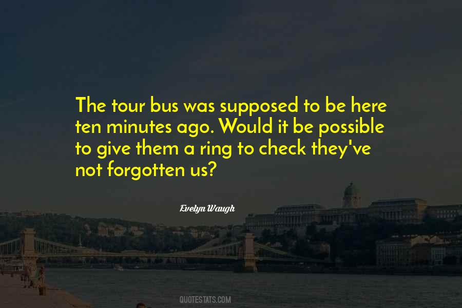 Tour Bus Quotes #461978