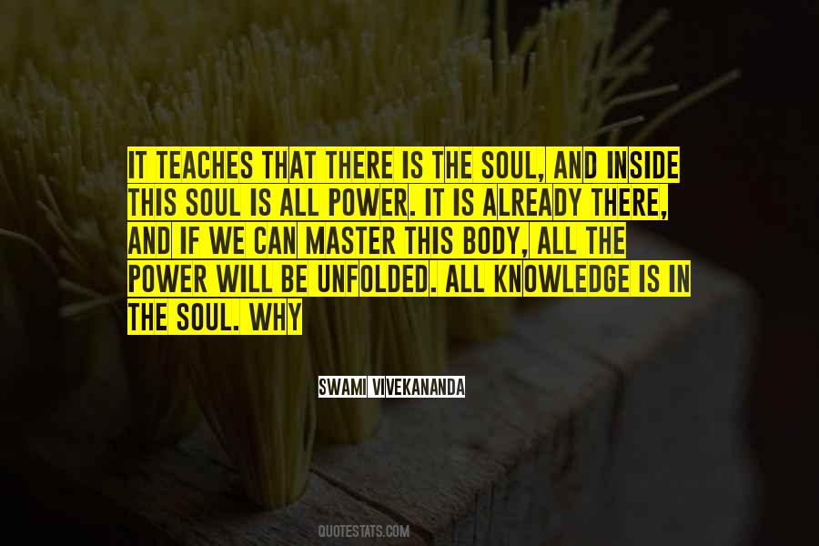 Soul Power Quotes #185968