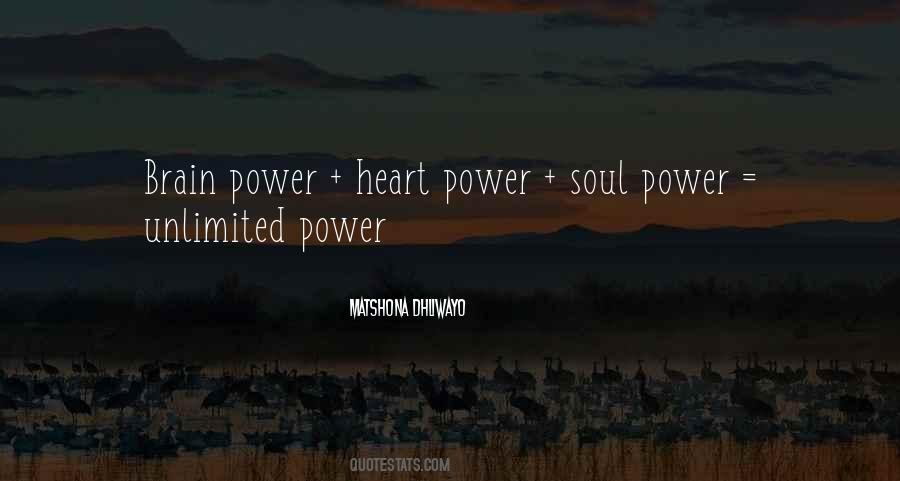 Soul Power Quotes #456675