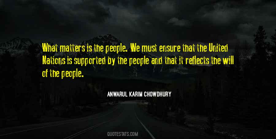Anwarul Chowdhury Quotes #1196021