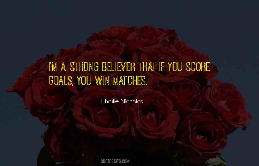 Strong Goal Quotes #1395948