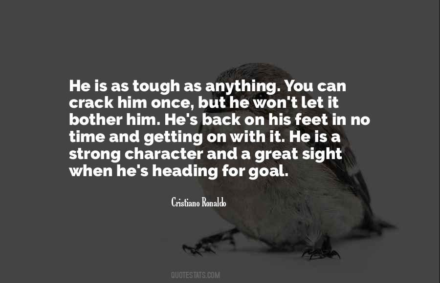 Strong Goal Quotes #1434367
