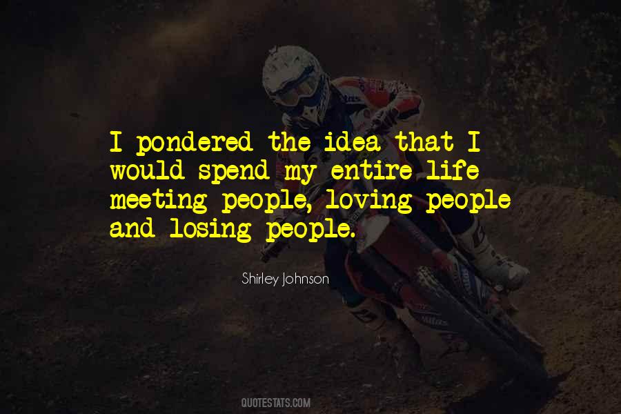 Quotes About Loving People #365177