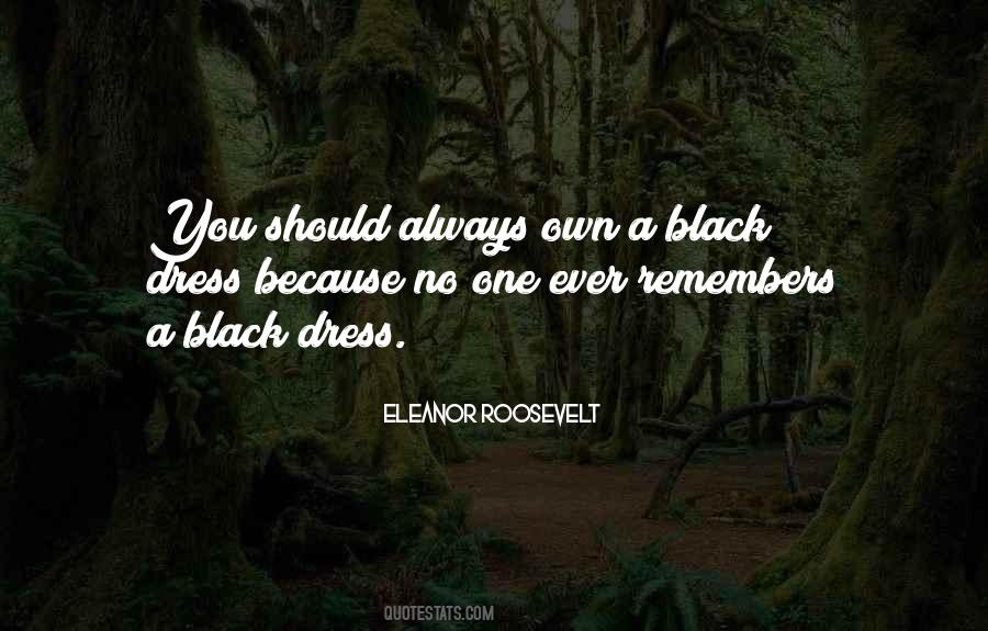 Black Dress Quotes #1302754