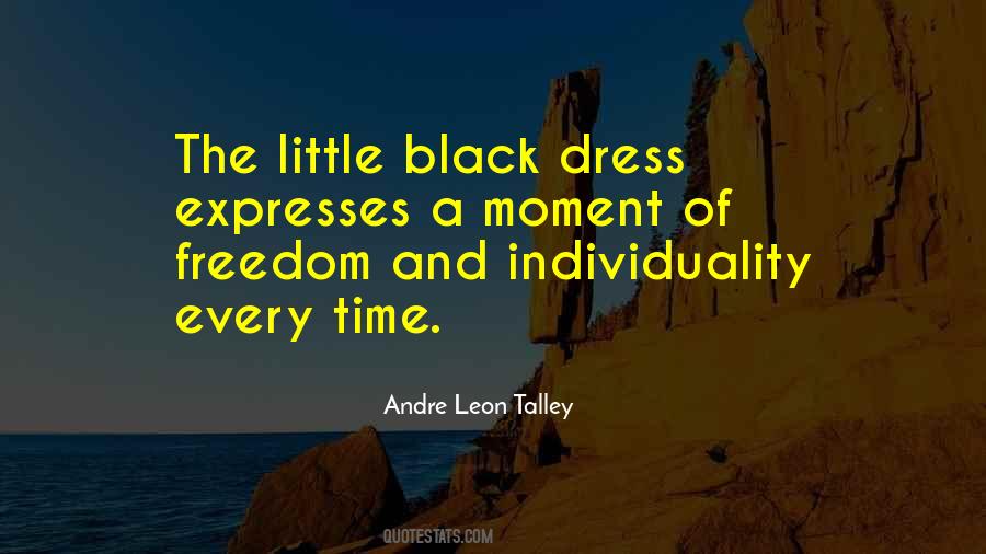 Black Dress Quotes #1371971