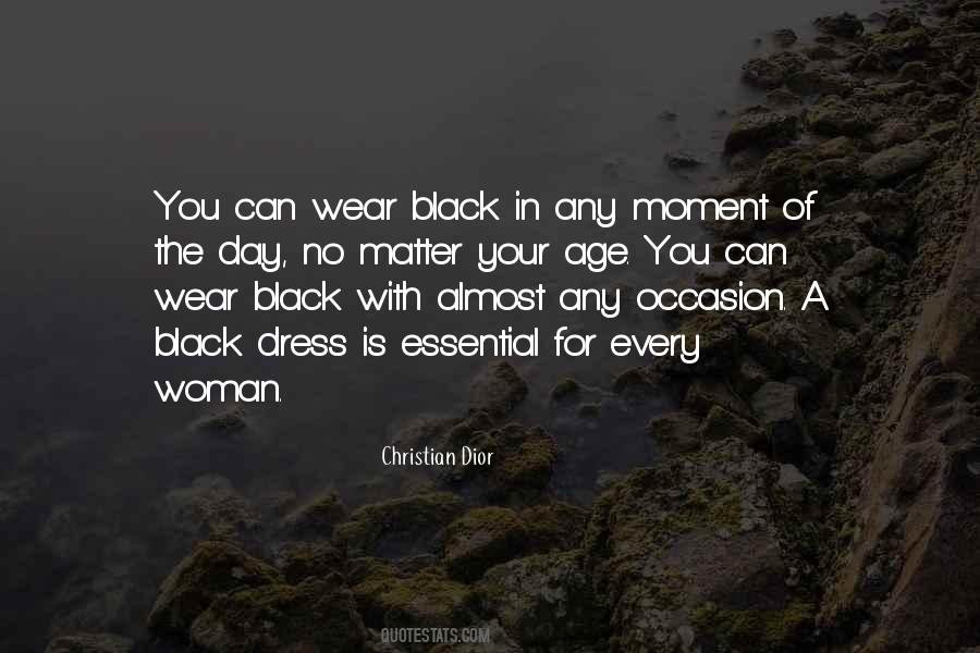 Black Dress Quotes #337034