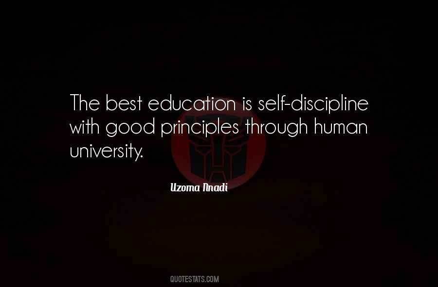 Education Discipline Quotes #519038