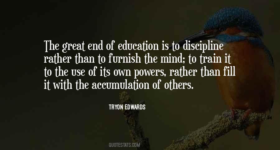 Education Discipline Quotes #762166
