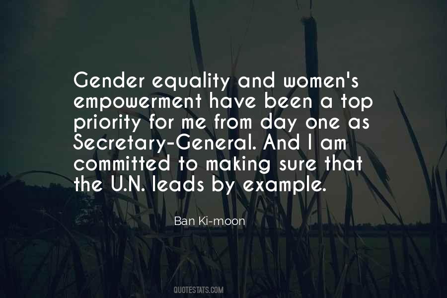 Gender Empowerment Quotes #488390