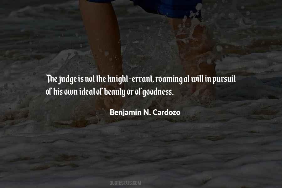 Judge Cardozo Quotes #195689