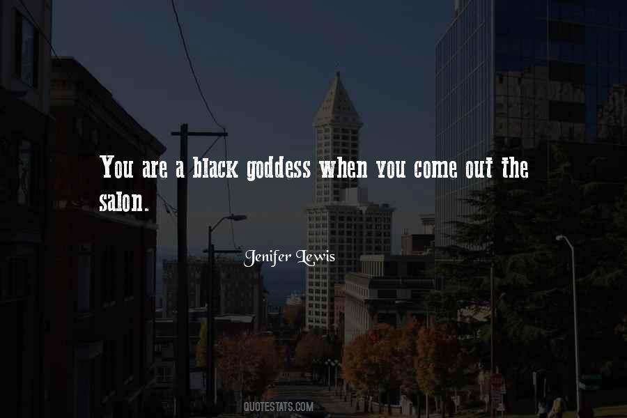 Black Goddess Quotes #427087