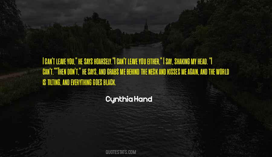 Black Hand Quotes #1210002