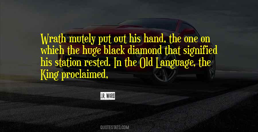 Black Hand Quotes #839124