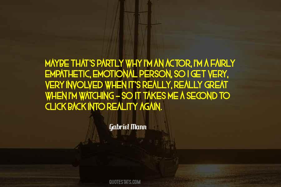 Emotional Person Quotes #1279874