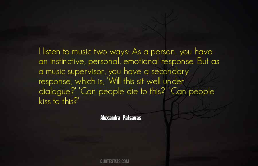 Emotional Person Quotes #253976