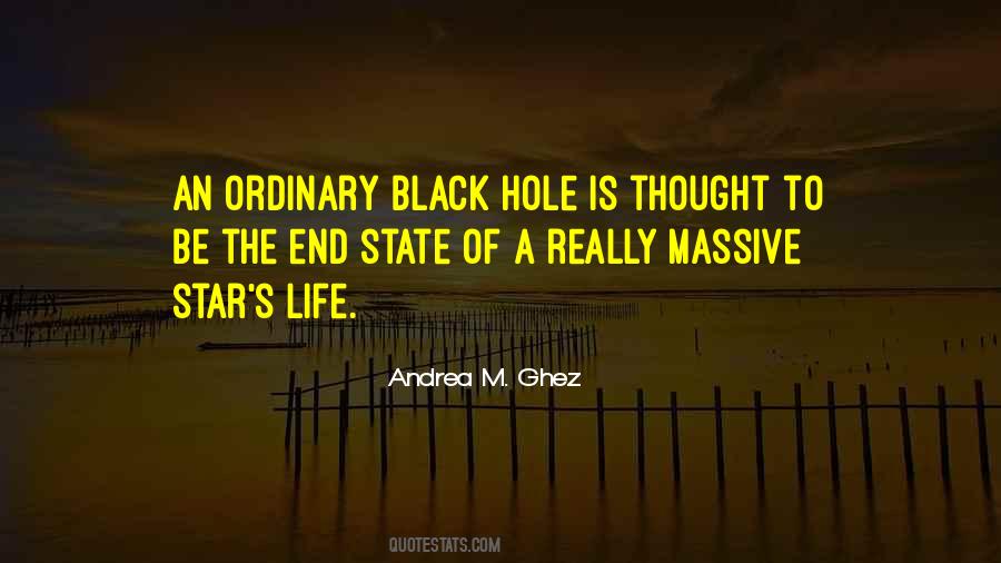 Black Hole Quotes #1849456