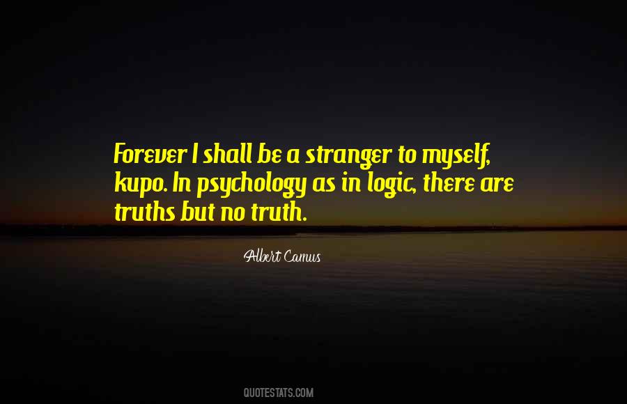 Quotes About The Stranger By Camus #1069707