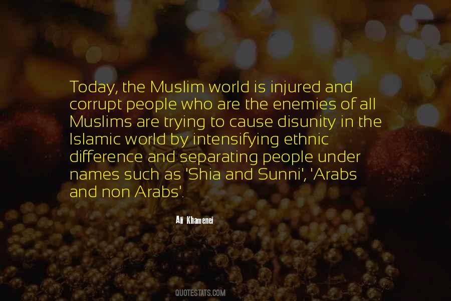 Muslim World Quotes #1804180